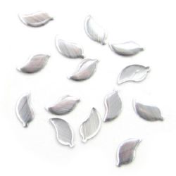 Adhesive element sheet 10 mm silver -20 pieces