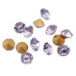 Violet Crystals for gluing 2 mm