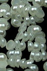 Cabochon Pearls, Half Round for Gluing, DIY, Clothes, Jewellery 2x1 mm white -500 pieces