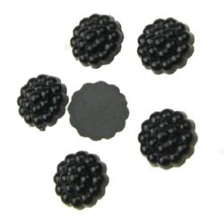 Black Pearls for gluing 10 mm