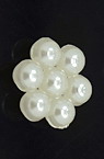 Pearls for gluing  8 x 9 x 3 mm