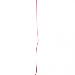 Cablu de oțel de 0,45 mm roșu