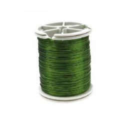 Jewelry Copper Wire 0.3 mm green light ~ 50 meters