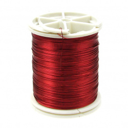 Jewelry Copper Wire 0.3 mm red ~ 50 meters