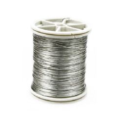 Copper wire 0.4 mm silver ~ 26 meters