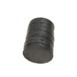 Magnet negru 30x4 mm -5 bucăți