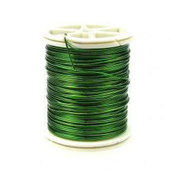 Green Jewellery copper wire 0.8 mm
