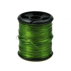 Copper wire 0.3 mm green light ~ 9.5 meters