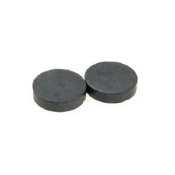 Magnet negru 12x3 mm -10 bucăți