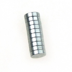Magnet de nichel 5x2 mm -10 bucăți