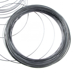 DIY Necklace Memory Wire 115x1 mm color stainless steel -50 bends