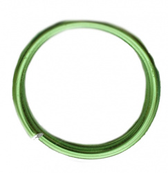 Sârmă aluminiu 1,5 mm culoare verde deschis -6 metri