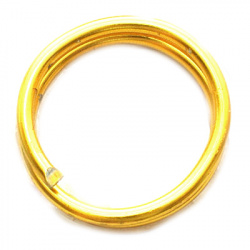 Gold Tone Aluminum Craft Wire / 2 mm ~ 5 meters
