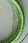 Sârmă de aluminiu 2 mm culoare verde deschis ~ 3 metri
