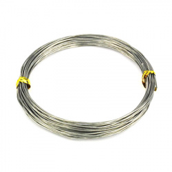 Craft Aluminium Wire 1 mm gray -10 meters