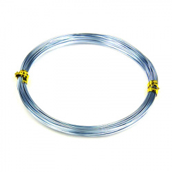 Craft Aluminium Wire 1 mm blue pale -10 meters