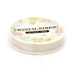 Not Available Online. You can also buy at EM ART stores and at 0884400631 Jewelry Elastic Wire Roll, 0.7 mm transparent ~ 13 meters