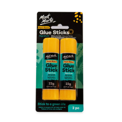 Mont Marte Plant Based Glue Sticks - 2 pieces