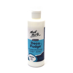 Πολυλειτουργική ματ κόλλα βερνίκι Mont Marte Deco Pudge Matte 236 ml