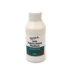 Υφασμάτινο μέσο για ακρυλικά χρώματα Mont Marte Fabric Paint Medium 250 ml