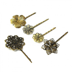 Not Available Online. You can also buy at EM ART stores and at 0884400631 Base for hairpin metal 54 ~ 55x16 ~ 45 mm ASSORTED shapes color old gold -4 pieces