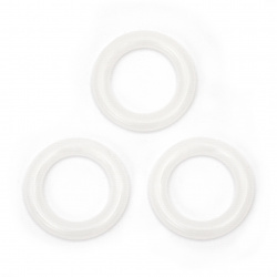 Marking Plastic Round O-Rings for Knitting, Crochet Craft Tool, 28 mm SKC - 15 pieces