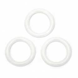 Knitting Stitch Marker - Plastic Circle Shaped Rings for Knitting, Crochet Craft Sewing Accessories, 38 mm SKC - 8 pieces
