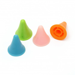 Rubber protectors/ caps for knitting hooks 20x18 mm