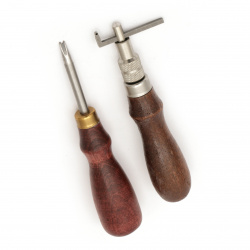 Set de instrumente profesionale de artizanat pentru prelucrarea pielii 7 bucăți