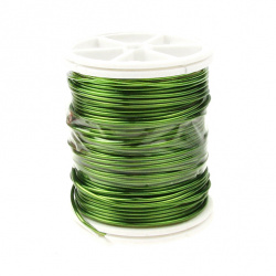Copper wire 1.0 mm green light ~ 6 meters