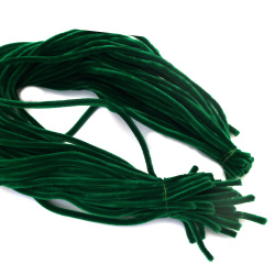 Tije de sârmă 8 mm culoare verde închis - 1 metru - 2 bucăți