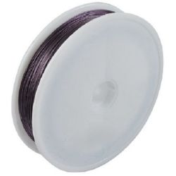 Not Available Online. You can also buy at EM ART stores and at +359 884 000 893 Steel Cord, Jewelry DIY Making 0.45 mm color cyclamen dark -100 meters