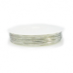 Copper wire 0.4 mm silver ~ 12 meters