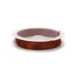 Jewellery copper wire  0.4 mm
