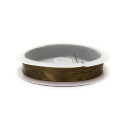 Copper wire 0.6 mm copper color ~ 6 meters