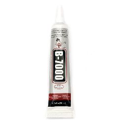 One-component silicone transparent adhesive Glue B-7000 -25 ml