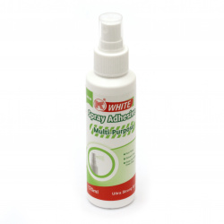 Adeziv multifuncțional spray alb -125 ml