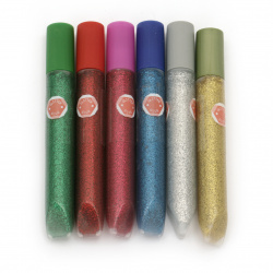 Glue with Glittering Powder / 6 colors x 12.5 grams