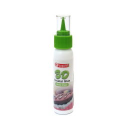 Premium 3D Crystal Glue – 60 ml – Transparent, Glossy & Perfect for Creating Raised Glass-Like Effects on Paper, Jewelry and Decorative Crafts