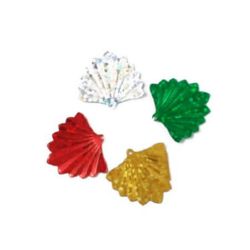 Not Available Online. You can also buy at EM ART stores and at +359 884 000 893 Decorative Sequin Pendants / 20x19 mm / ASSORTED - 20 grams