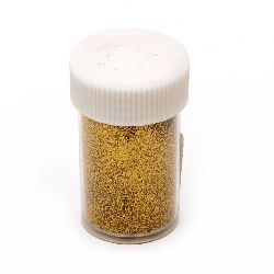 Brocade într-un borcan / sare auriu închis -9 ~ 10 grame