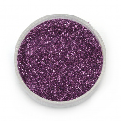 Not Available Online. You can also buy at EM ART stores and at +359 884 000 893 Brocade/glitter powder 0.3 mm 250 microns violet dark - 20 grams