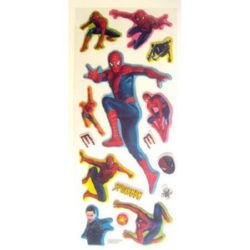 brocade stickers with Spiderman