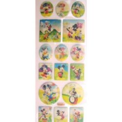 stickers 3D changing Mickey