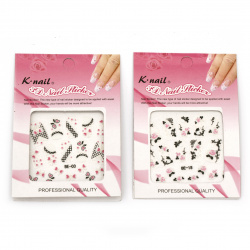 Nail stickers 3D ASSORTED