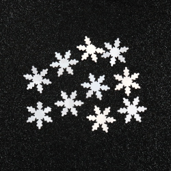 Снежинка от PET материал 30 мм -20 грама ~1000 броя