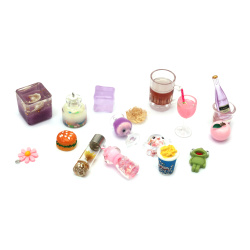 Resin Figurines, Mixed - 5 pcs