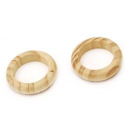 Wooden ring 28x7 mm