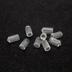 Vârf de silicon pentru tiară 8x17 mm gaură 7 mm - 20 bucăți