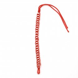 Χειροποίητο πλεχτό βραχιόλι Μαρτάκι από μεταξωτό κορδόνι, 16 cm – Σετ 10 τεμ., ιδανικό για το έθιμο και τη φιλία